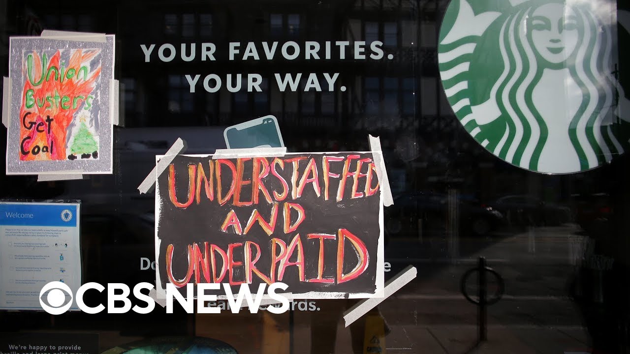 Starbucks faces labor law violation allegations including illegally firing union employees