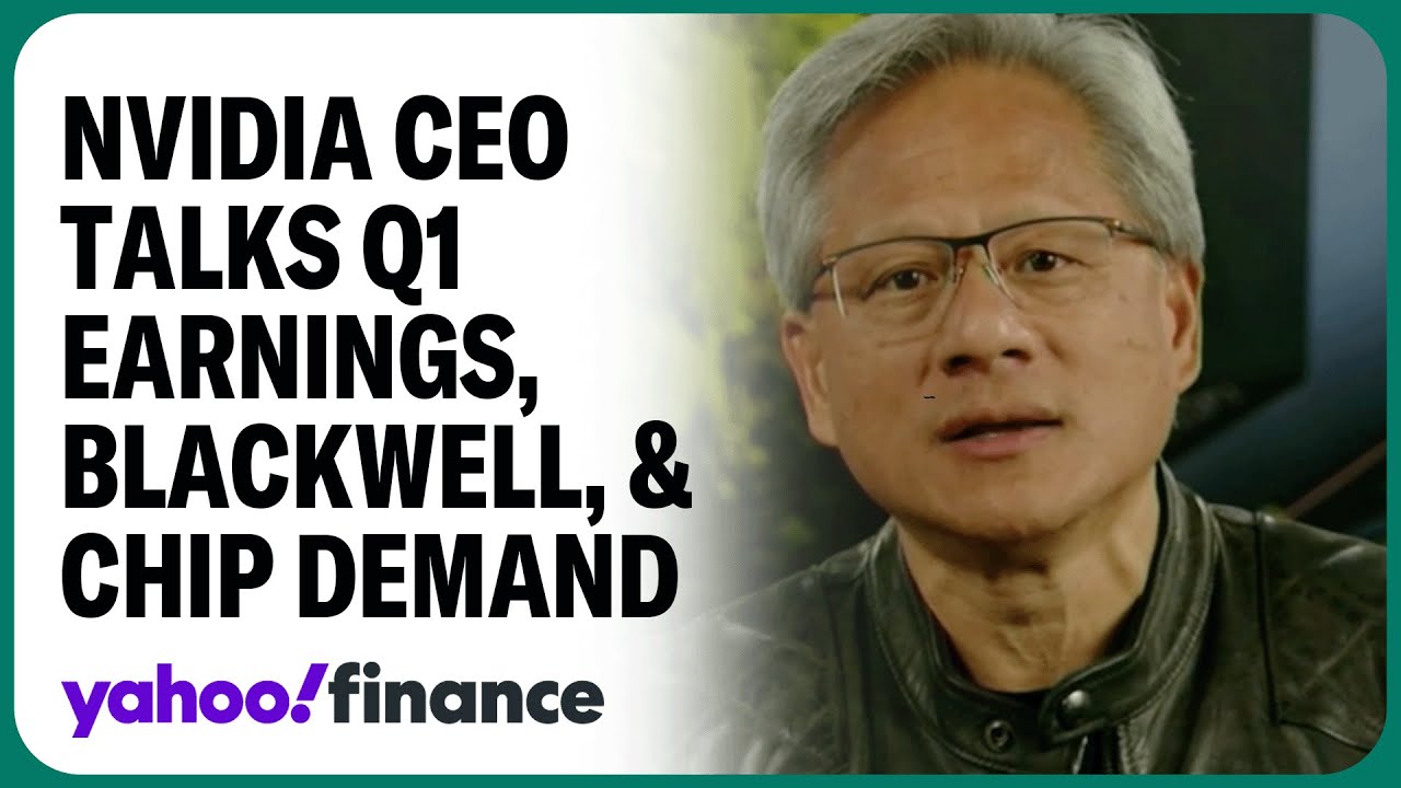 Nvidia CEO Jensen Huang talks blowout quarter, AI, inferencing, ongoing demand, and more