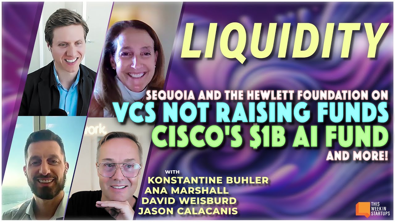 Sequoia & the Hewlett Foundation on VCs NOT raising funds, Cisco's $1B AI fund, and more! | E1973